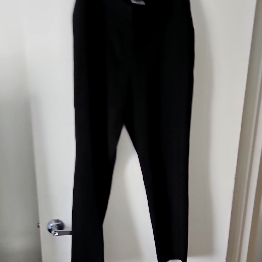 Le Suit Black Wide Leg Pants